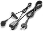 ICOM HM-166L Earphone microphone