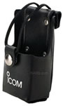 ICOM Leather Case with a swivel